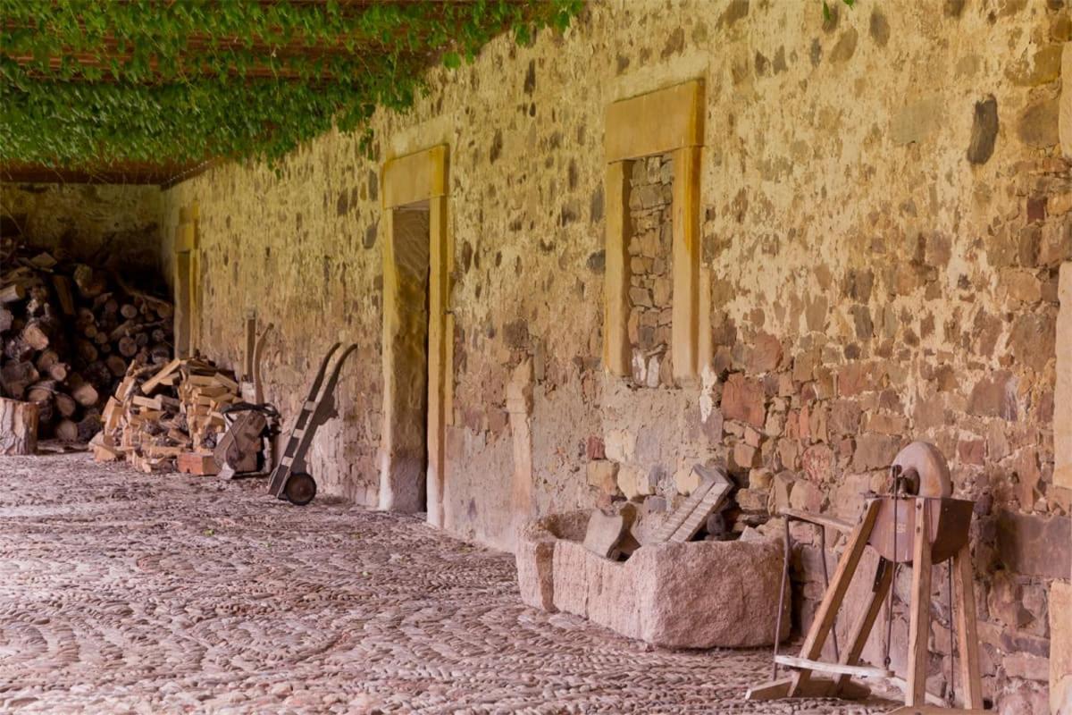 Almarza Casa Rural Casa Fuerte San Gregorio I מראה חיצוני תמונה